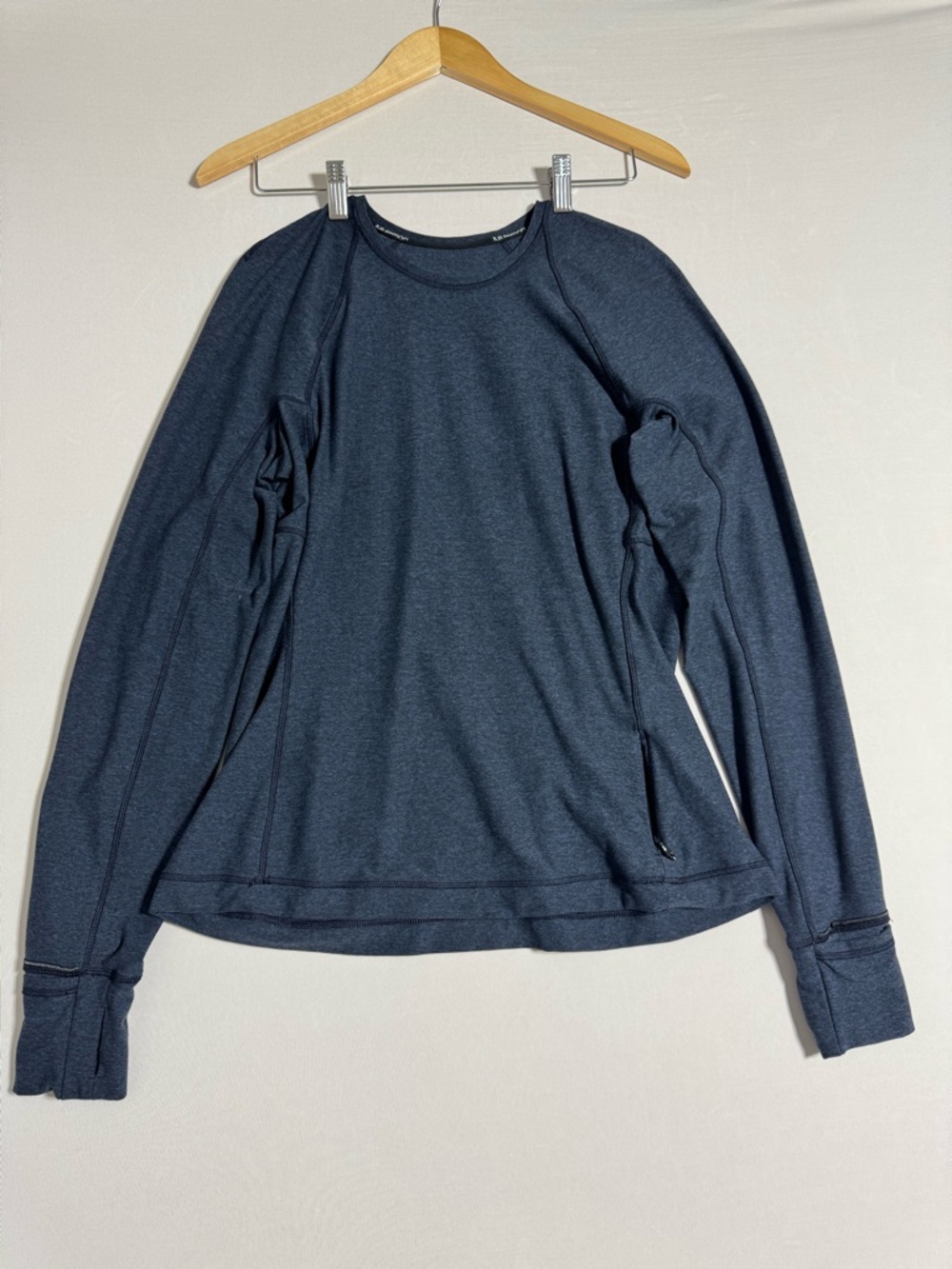 Lululemon Dark Blue Long Sleeve Athletic Pullover